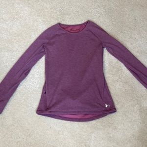 Purple UA shirt